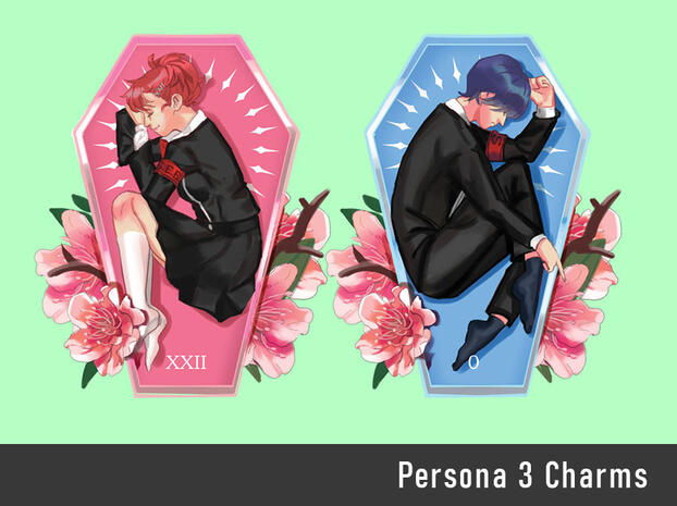 P3P Stickers and Charms